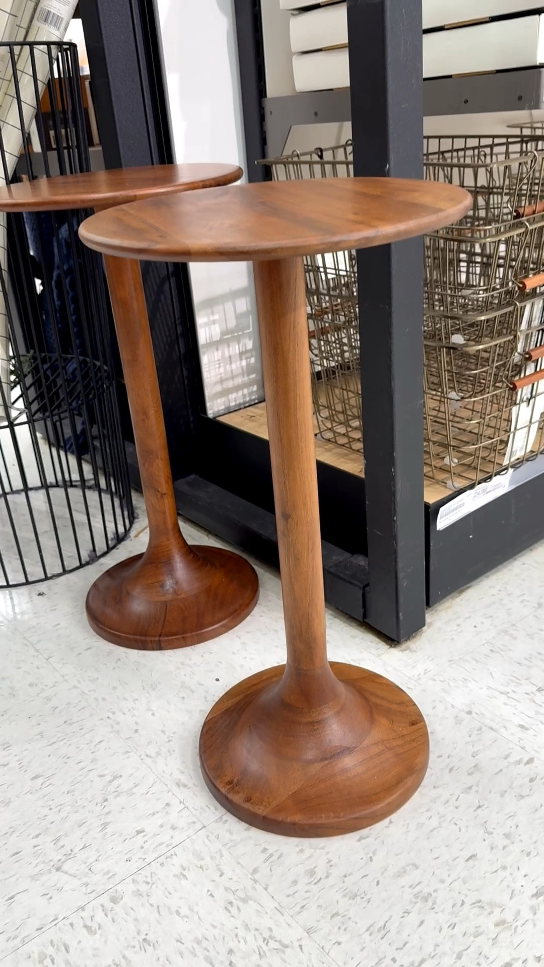 This sweet table features a gorgeous brown stain and has a mid-century modern vibe. 🤎

It’s perfect to use as a side table, plant stand, or drink table. The best news: it’s available in two heights. 

And if you’re a mosaic artist this table would make a great substrate for your tile work! For mosaic tips, tutorials + inspiration please visit my YouTube channel: YouTube.com/julieweilbacher. Follow @julieweilbacher on Instagram for all things mosaic art.

#table #endtable #sidetable #accenttable #midcenturymodern #woodtable #roundtable #target #mosaic #smallspacefurniture #smallspacedecor #apartmentfurniture

#LTKFindsUnder100 

#LTKSeasonal #LTKHome
