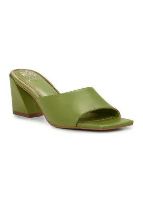Vince Camuto Women's Sacha Heeled Sandals, Green, 6.5M | Belk