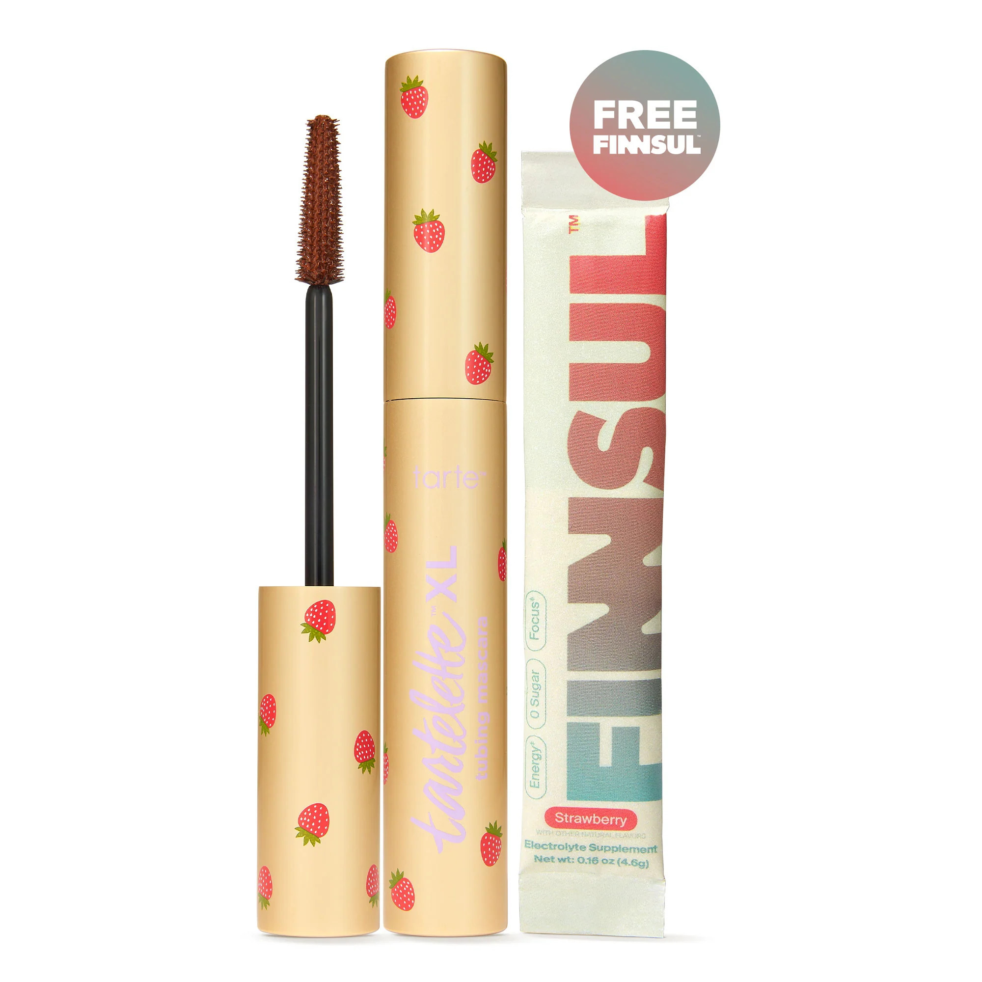 tarte x FINNSUL flutter & focus XL tubing mascara set - brown | tarte cosmetics (Global)