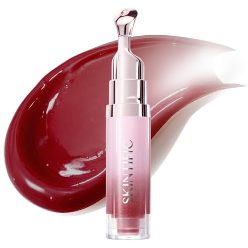 SKINTIFIC Brightening Lip Serum, Hydrating & Plumping (11U Dusty Rose) | Amazon (US)