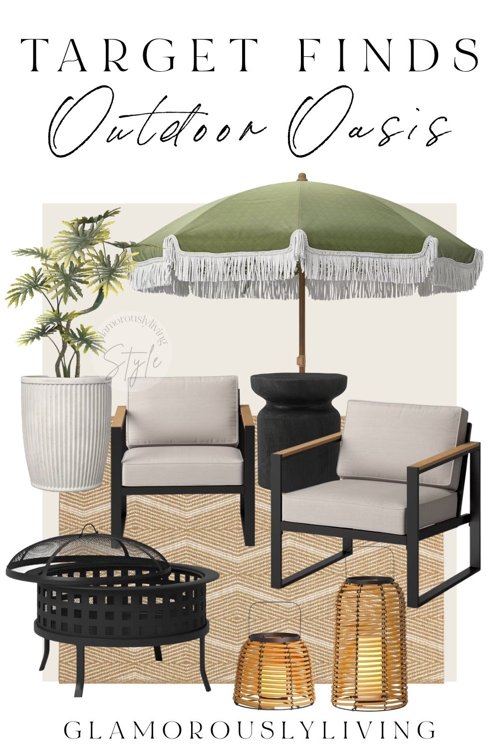 Target outdoor finds to refresh your space 😍


target home finds | patio furniture | outdoor furniture | outdoor lanterns | faux plants | planters | outdoor rug | spring home decor | patio refresh

#LTKHome #LTKSaleAlert