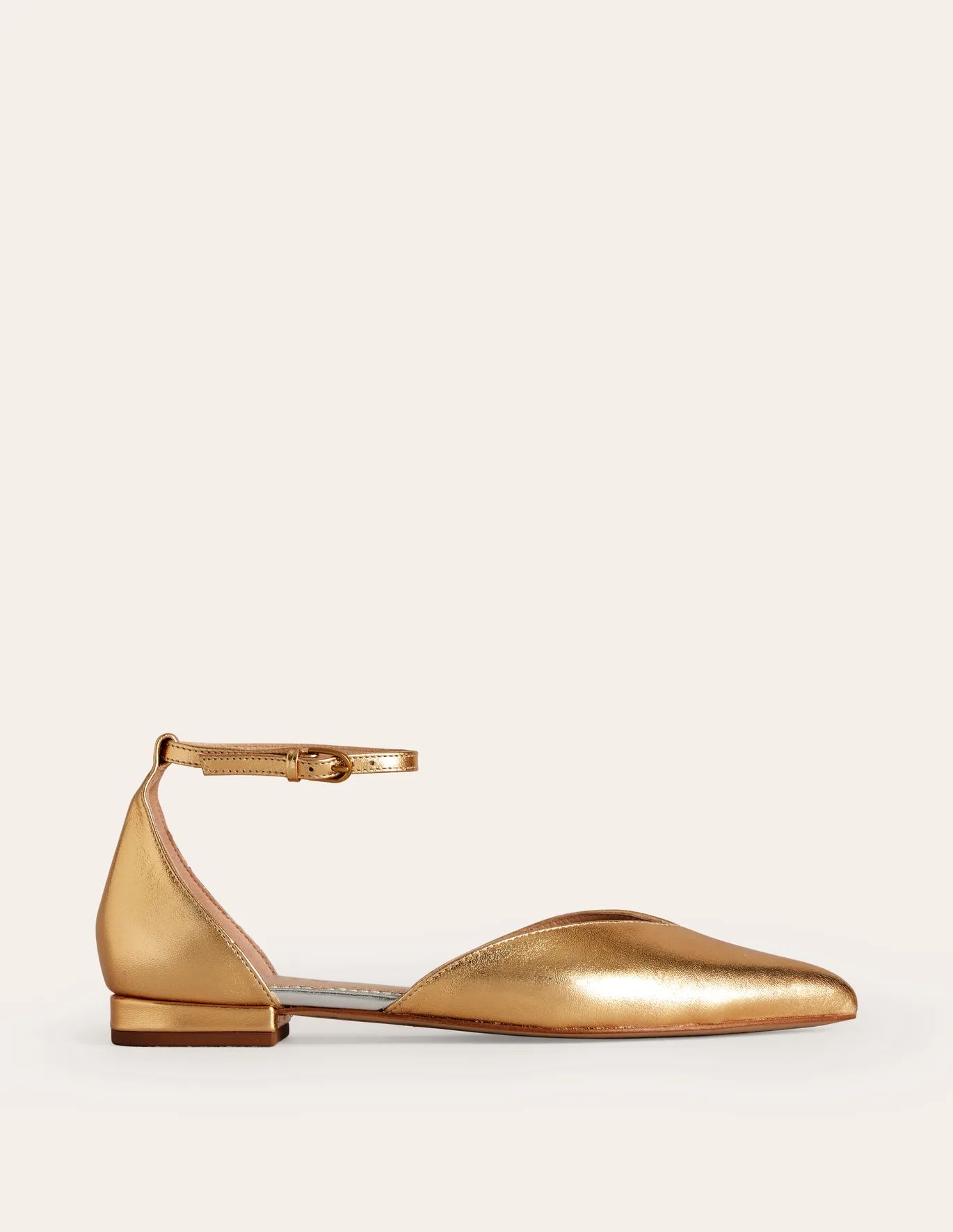 Ankle Strap Point Flats | Boden (UK & IE)