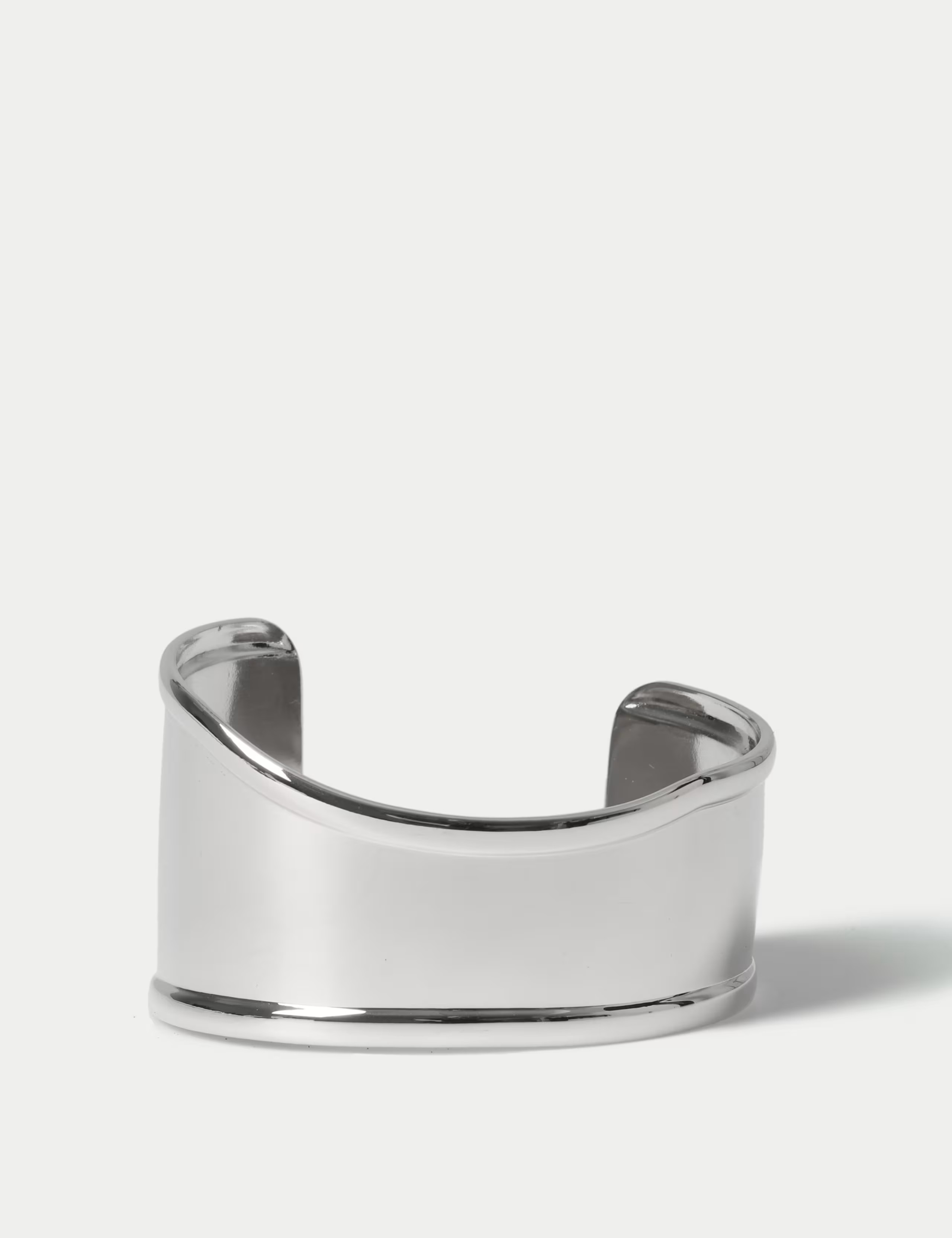 Stainless Steel Wave Cuff | Autograph | M&S | Marks & Spencer (UK)
