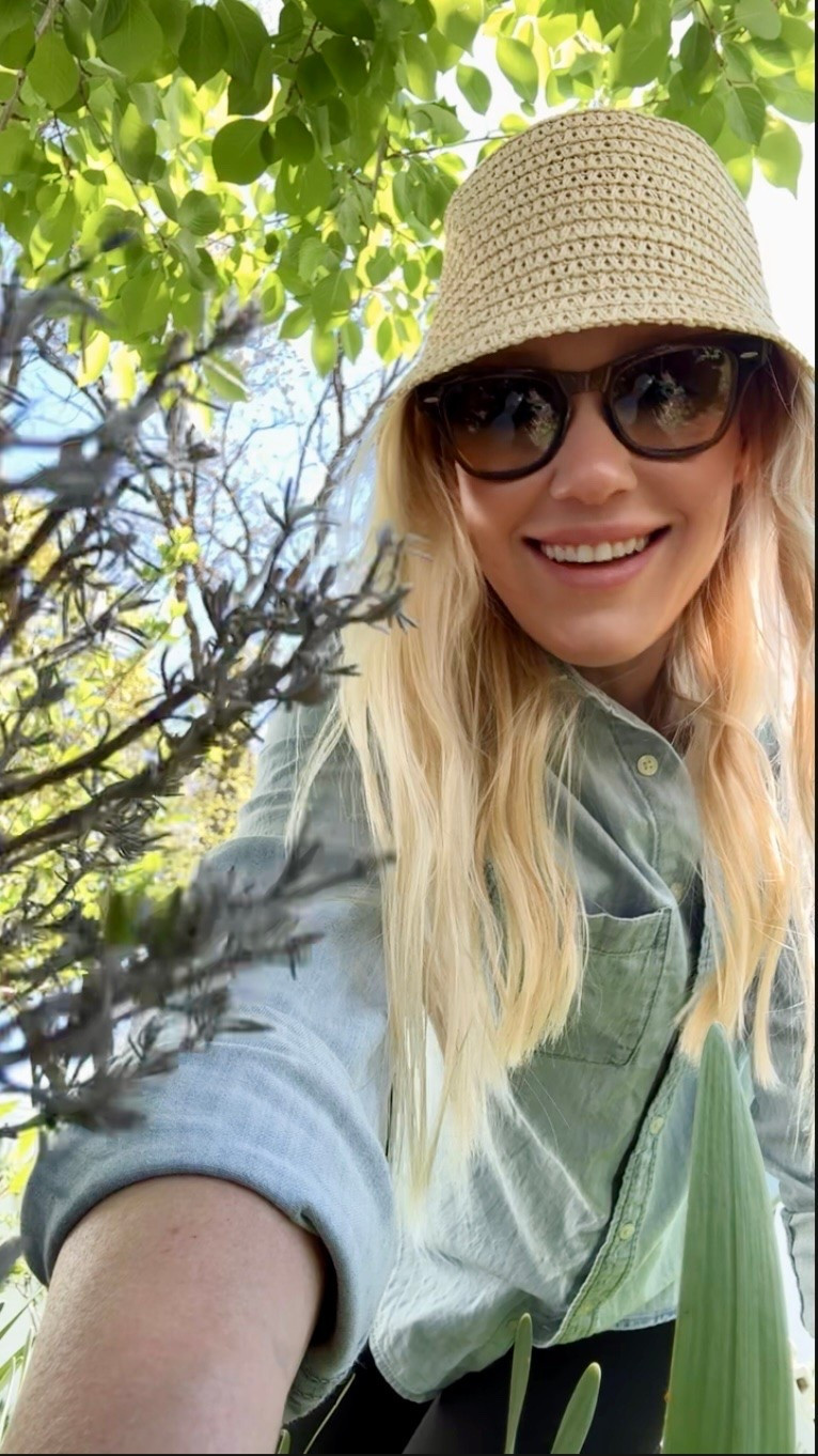 Garden planting time🤍 my shirt and hat are 40% off right now

#gap #gardening #ootd #mom

#LTKOver40 #LTKgrwm #LTKmomlife
