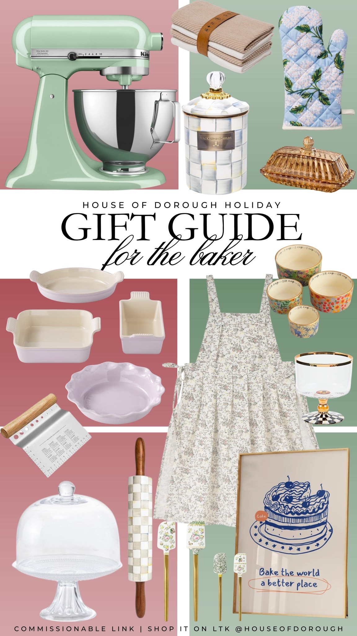 Gift guide for the baker!

Gift guide, gifts for her, cooking, baking, must haves for cooks, christmas presents, cooking accessories, baking accessories 

#LTKHoliday #LTKfoodie #LTKGiftGuide