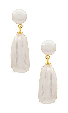SHASHI Romy Earring in Pearl from Revolve.com | Revolve Clothing (Global)
