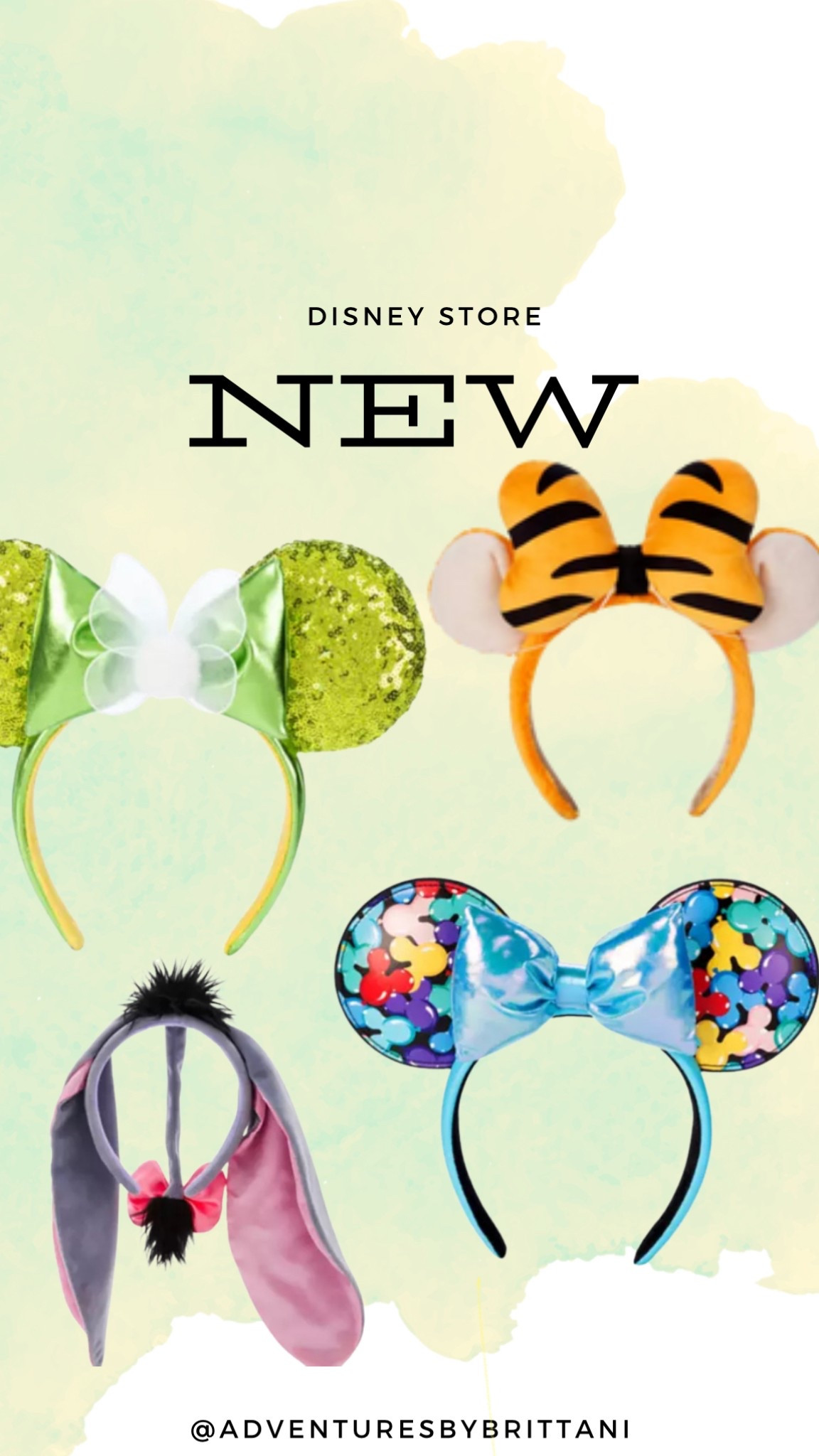New ears on the Disney Store! Pooh, Eyeore, Tinkerbell and balloons. So many fun finds 

#LTKTravel #LTKFindsUnder50 #LTKSeasonal