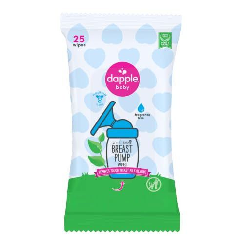 Dapple Baby - Breast Pump Wipes, Wipes Pouch - 25 Count (Pack of 1) | Amazon (US)