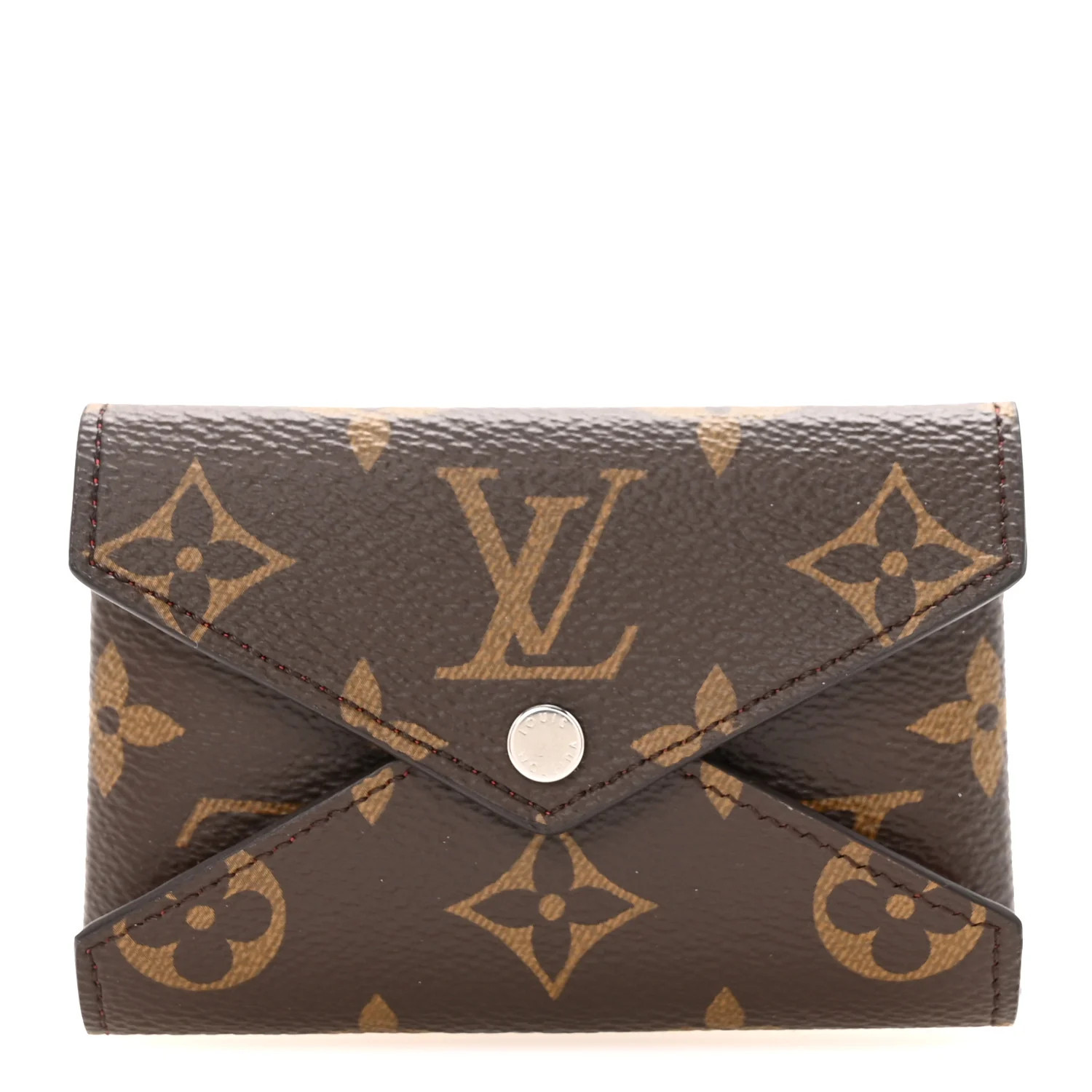 Monogram LV Colormania Kirigami Card Holder Sari Red | FASHIONPHILE (US)