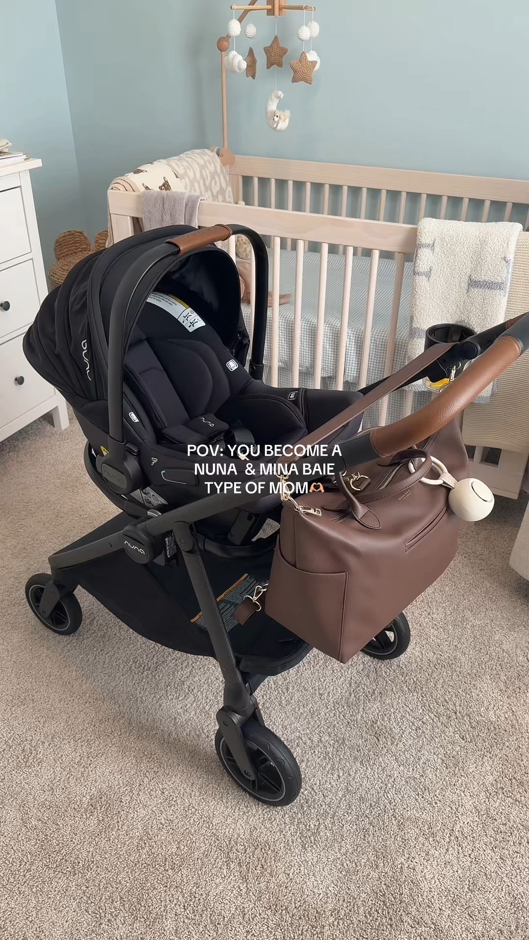 The best combo🤍🤍🤍

Diaper bag: Mina baie- Emmy Full in coco
Stroller & carrier: Nuna Pipa urban and Swiv 

#LTKKids #LTKmomlife #LTKBaby