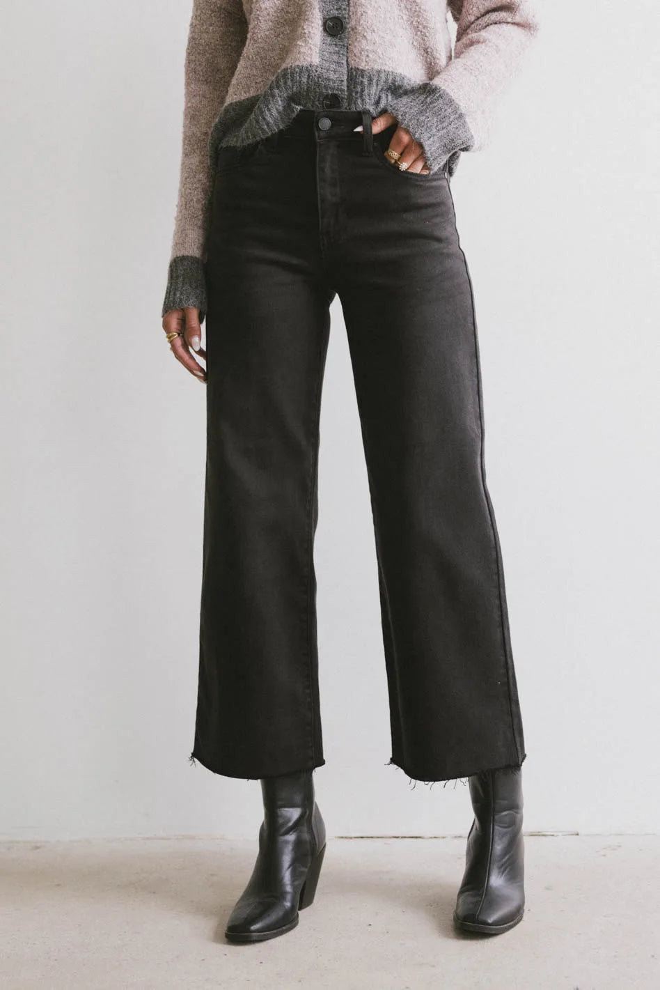 Michaela Wide Leg Jeans | Böhme US