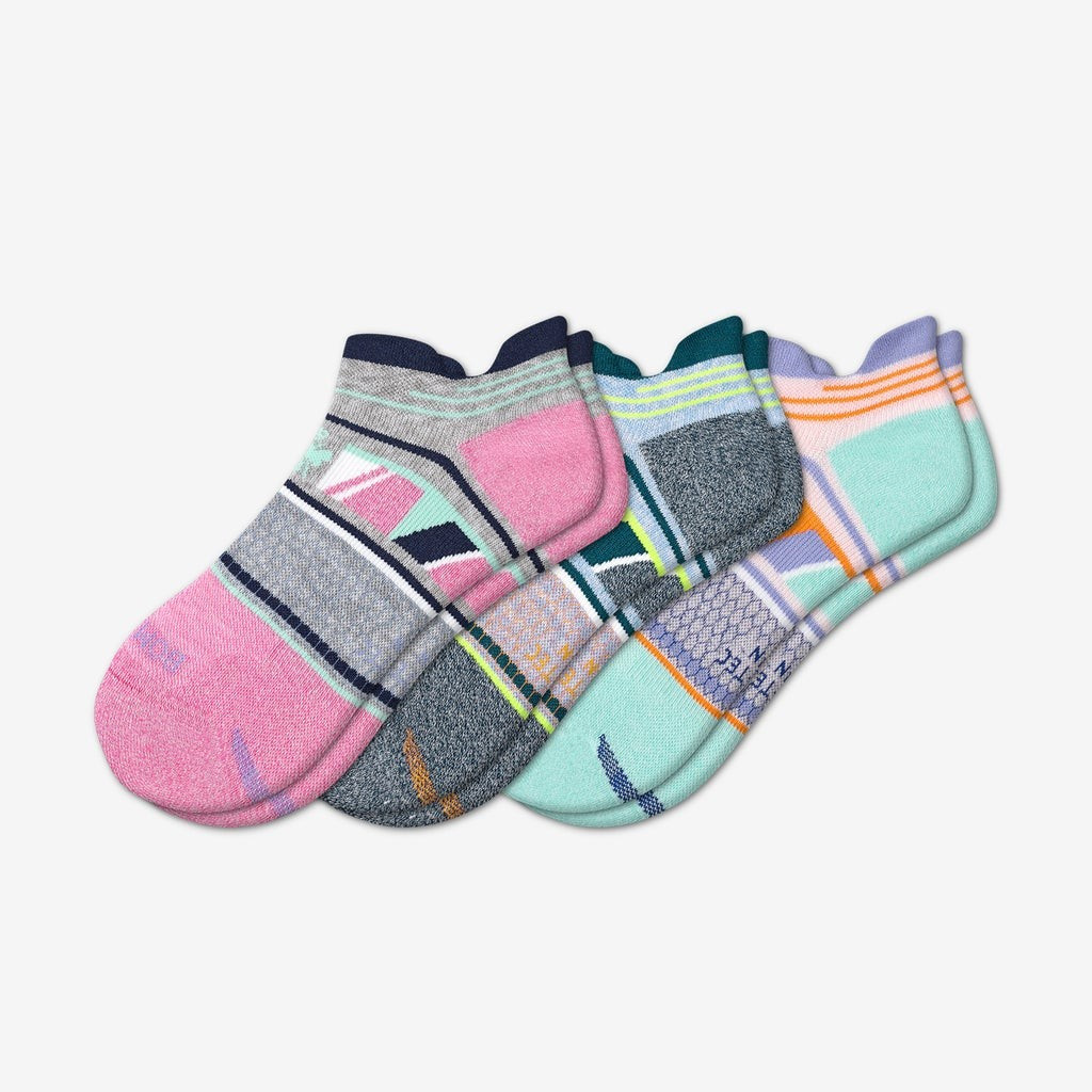 Women's Performance Running Ankle Sock 3-Pack | Bombas