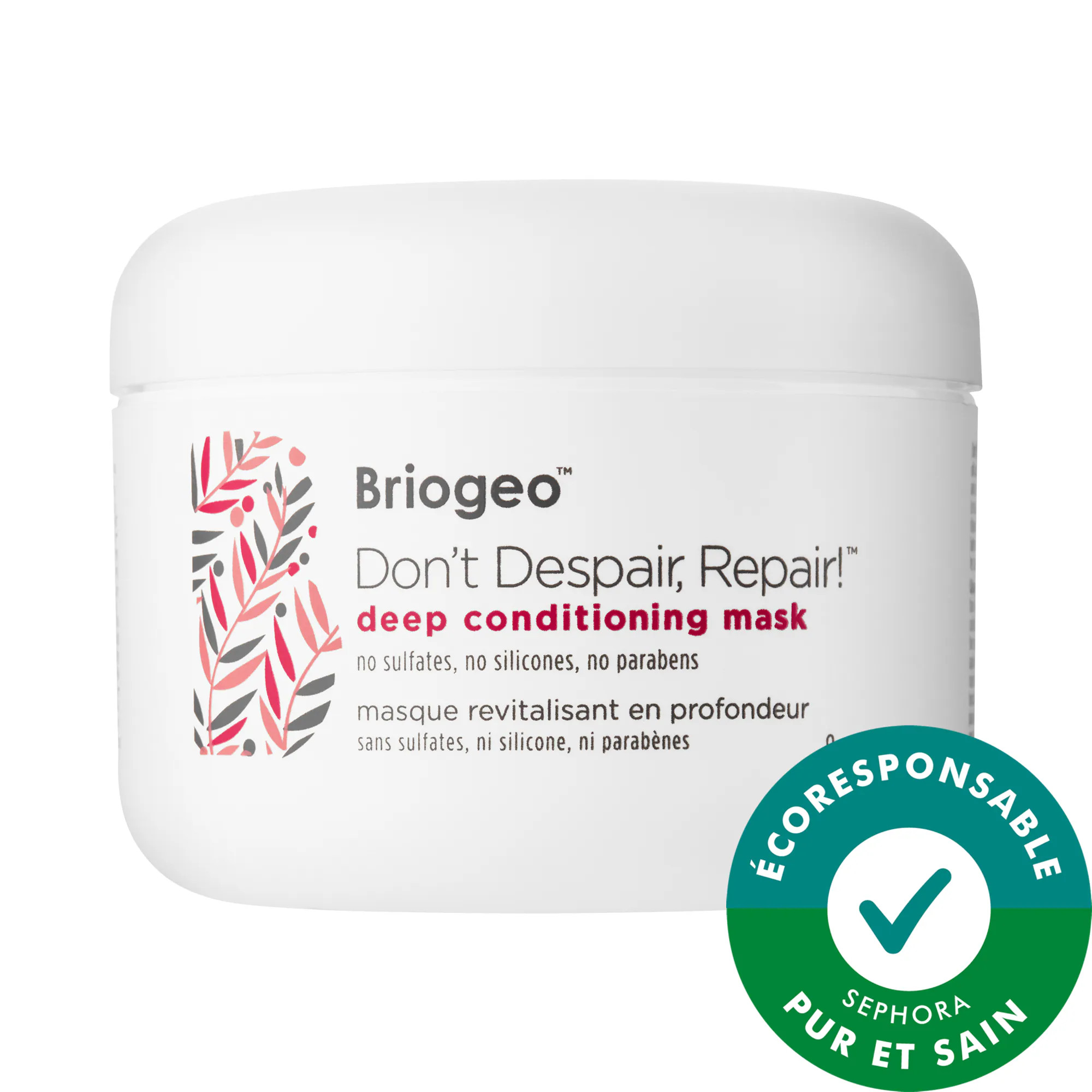 Briogeo Don't Despair, Repair! Masque capillaire hydratation en profondeur 8 oz/ 237 mL | Sephora (US)