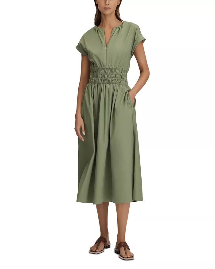 Petite Lena Ruched Waist Dress | Bloomingdale's (US)
