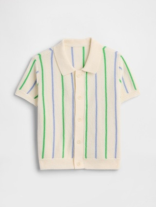 babyGap Sweater Polo Shirt | Gap Factory
