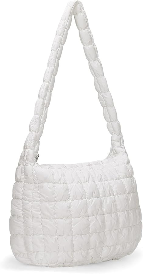 Quilted Tote Bag for Women Puffer Bag Quilted Bag Lightweight Puffy Tote Bag Quilted Padding Shou... | Amazon (US)