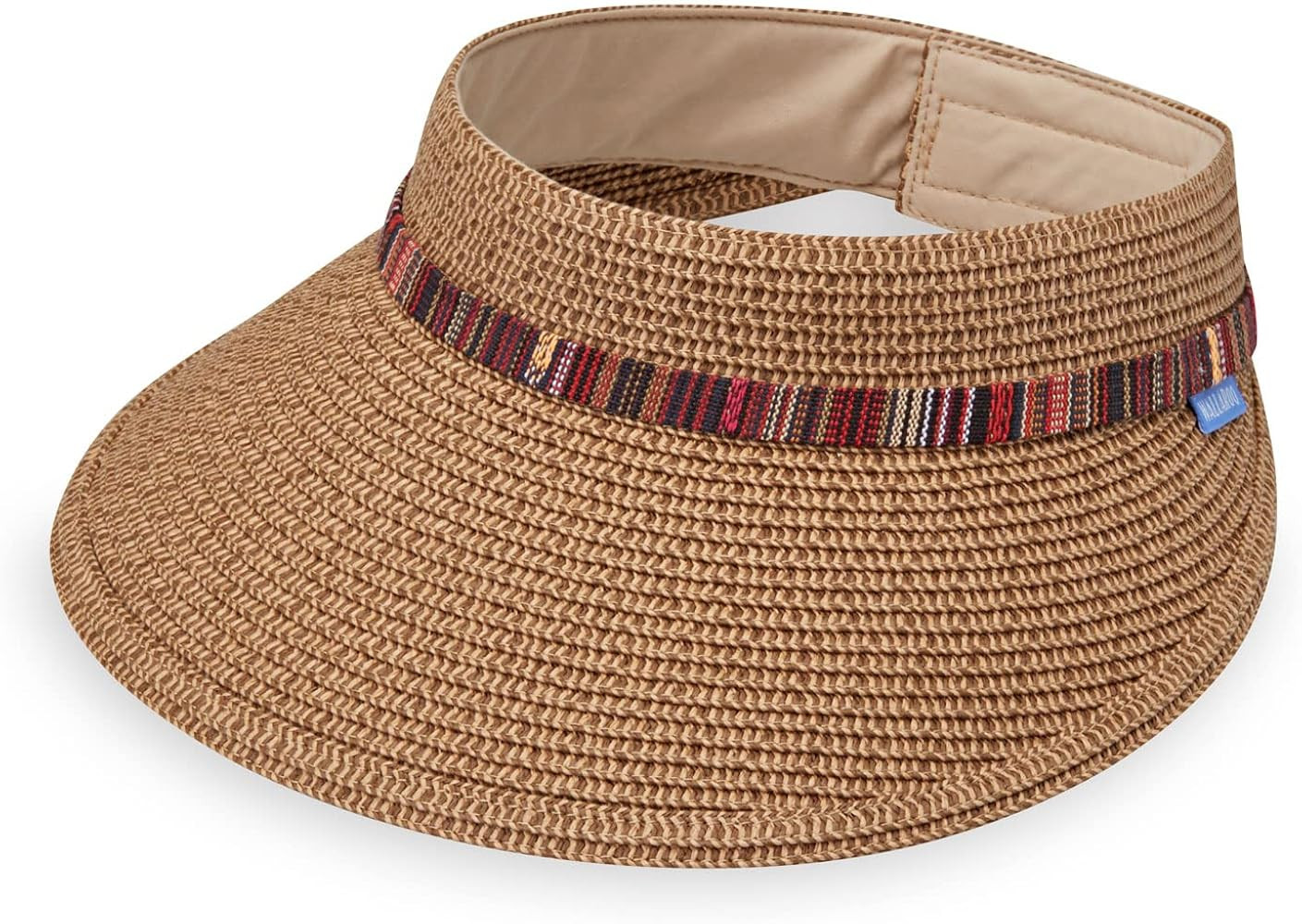 Wallaroo Hat Company \u2013 Women's Sedona Sun Visor \u2013 Wide Brim, Packable Design and Adjust... | Amazon (US)