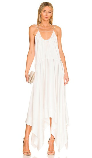 Odessa Midi Dress in White | Revolve Clothing (Global)