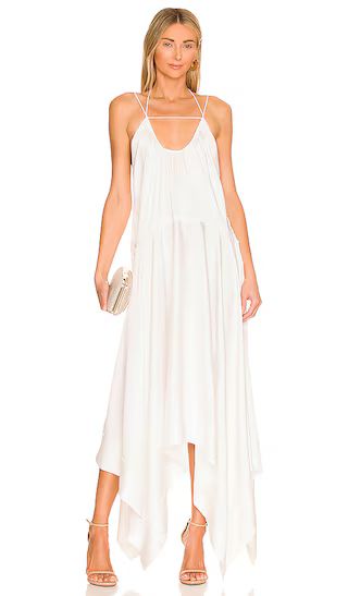 Odessa Midi Dress in White | Revolve Clothing (Global)