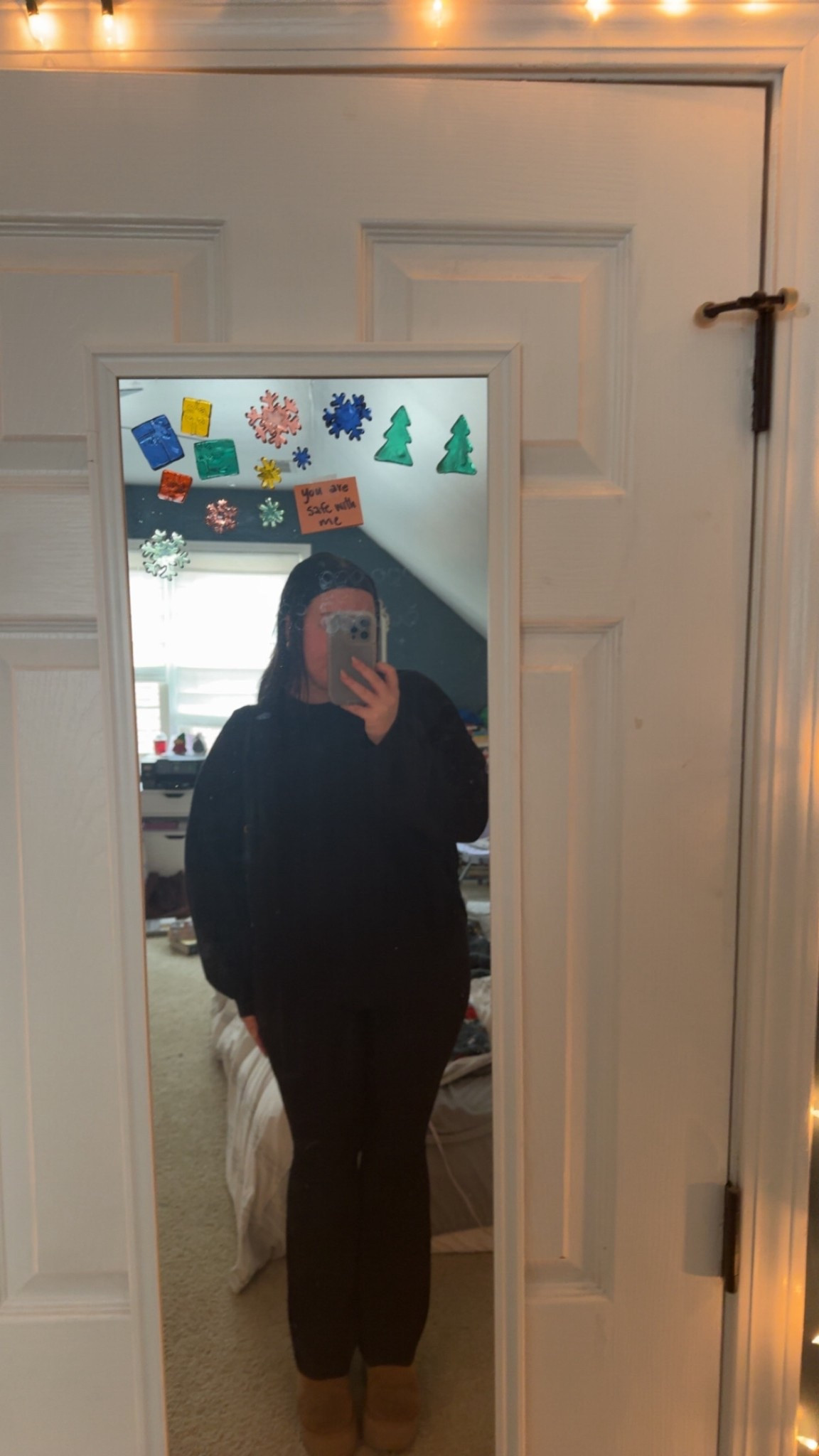 in my clydesdale era 

#flare #leggings #uggs #monochrome #cozy 

#LTKootd