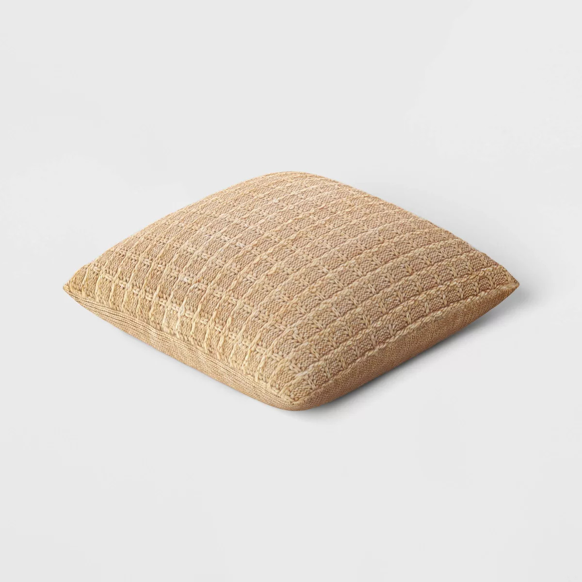 Oversized Marled Knit Square Throw Pillow - Threshold™ | Target