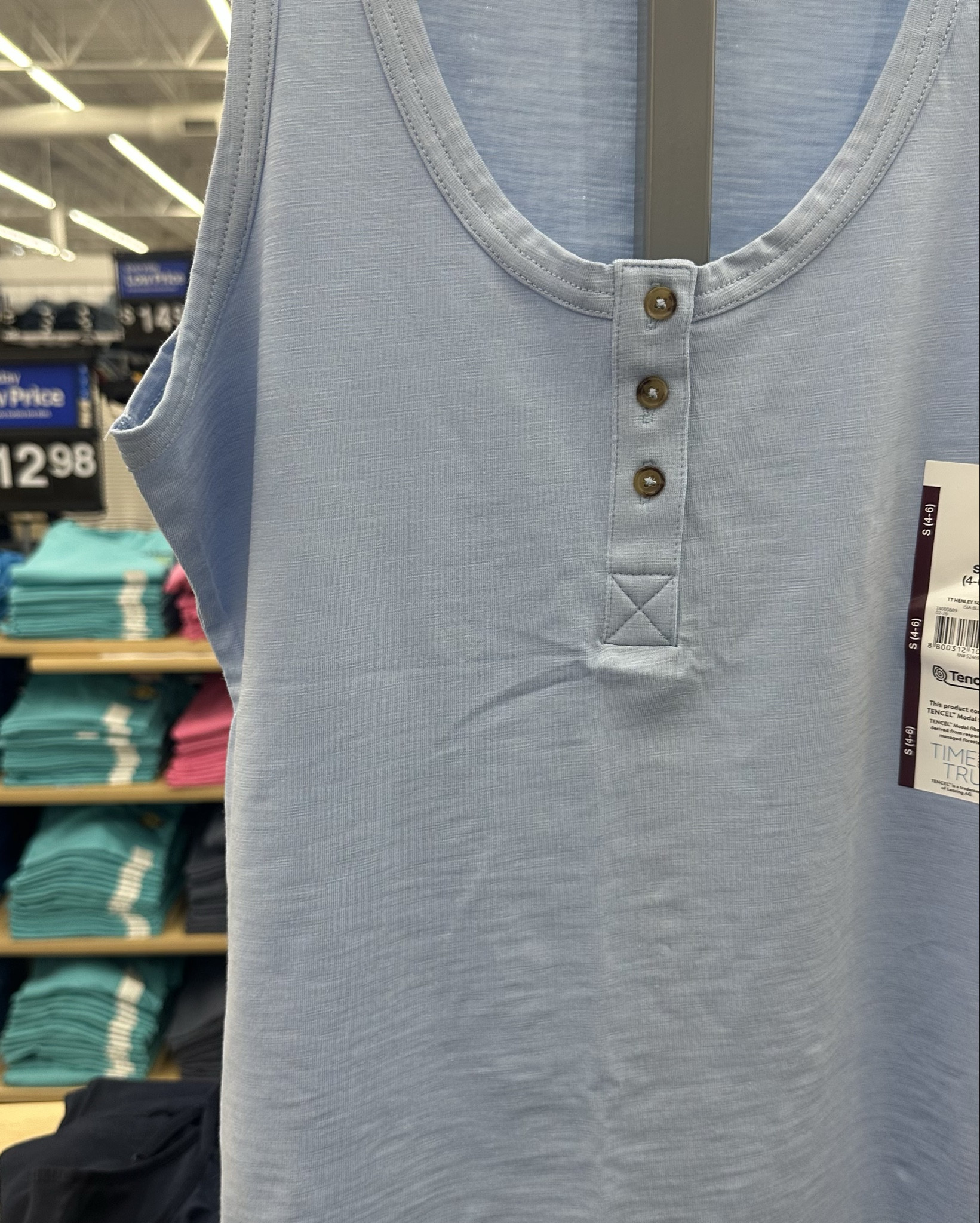 Henley tank top, striped dress Walmart fashion 

#LTKmomlife #LTKdayinmylife #LTKootd