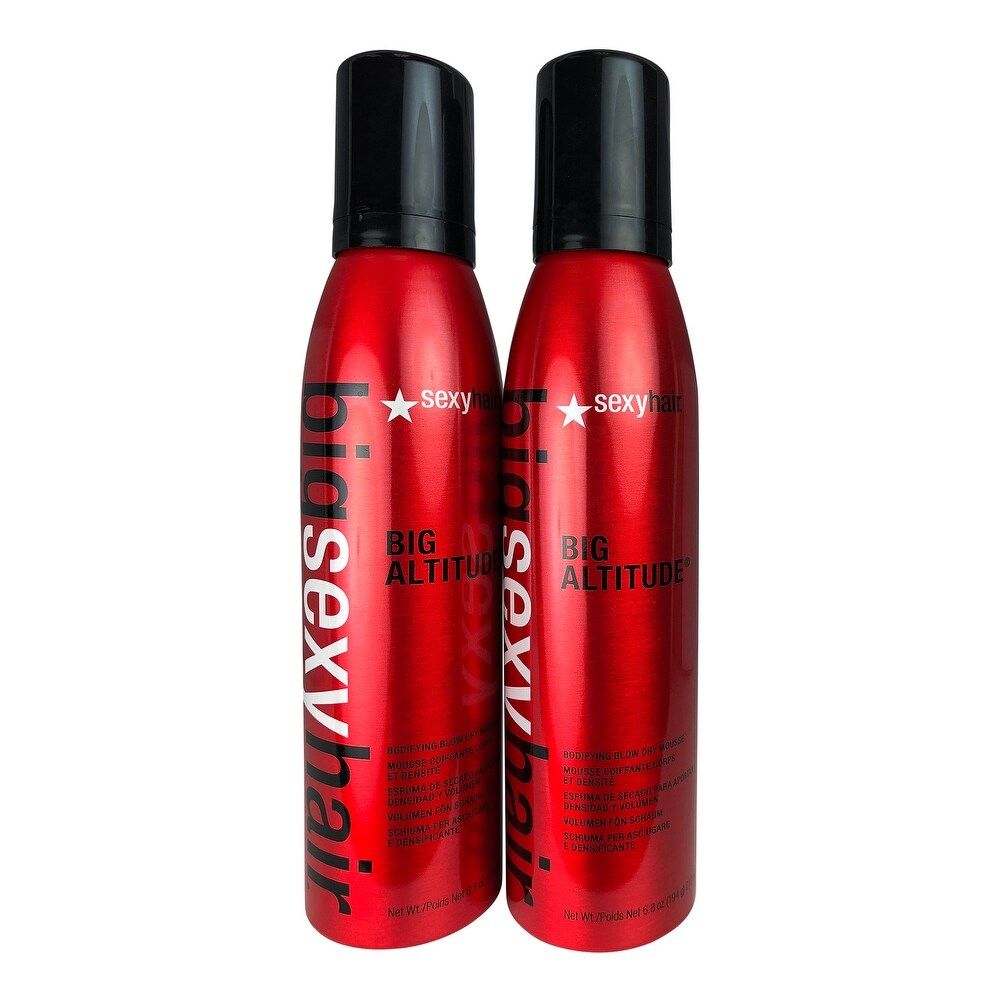 SexyHair Big Altitude Bodifying Blow Dry Hair Mousse 6.8 oz TWO (Hair Sprays) | Bed Bath & Beyond