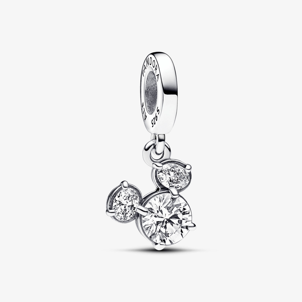Charm Prata Pendente Disney Mickey Mouse Brilhante | Pandora (BR)