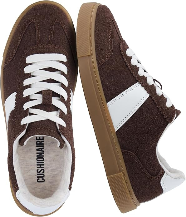 CUSHIONAIRE Balance Womens Sneakers, Casual Tennis Shoes for Women with Memory Foam and Slip Resi... | Amazon (US)