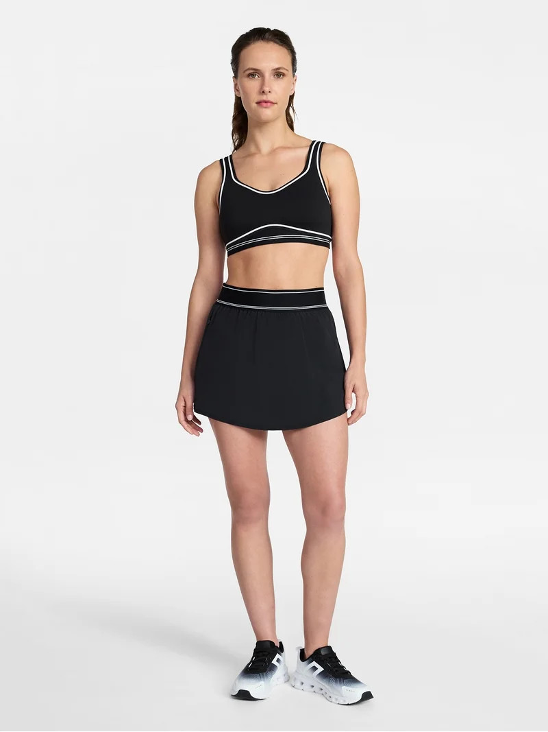 Avia Women's Contour Stitch Sports Bra, Sizes XS-XXXL | Walmart (US)