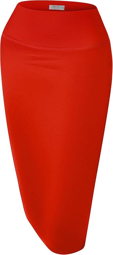 Reg and Plus Size Pencil Skirts for Women Below The Knee. Work,Weekends,Date Nights,Sexy Office B... | Amazon (US)
