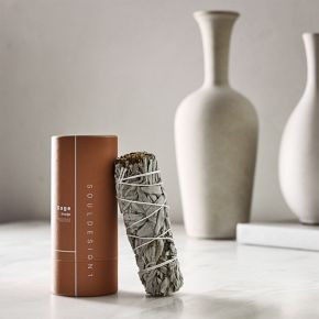 SoulDesign1 Organic White Sage Smudge Stick | West Elm (US)