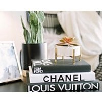 3 BOOKS White  Black Tom Ford, Chanel, Louis Vuitton Stackable Books with Blank Pages, Designer Gift Accessories Home Decor | Etsy (US)