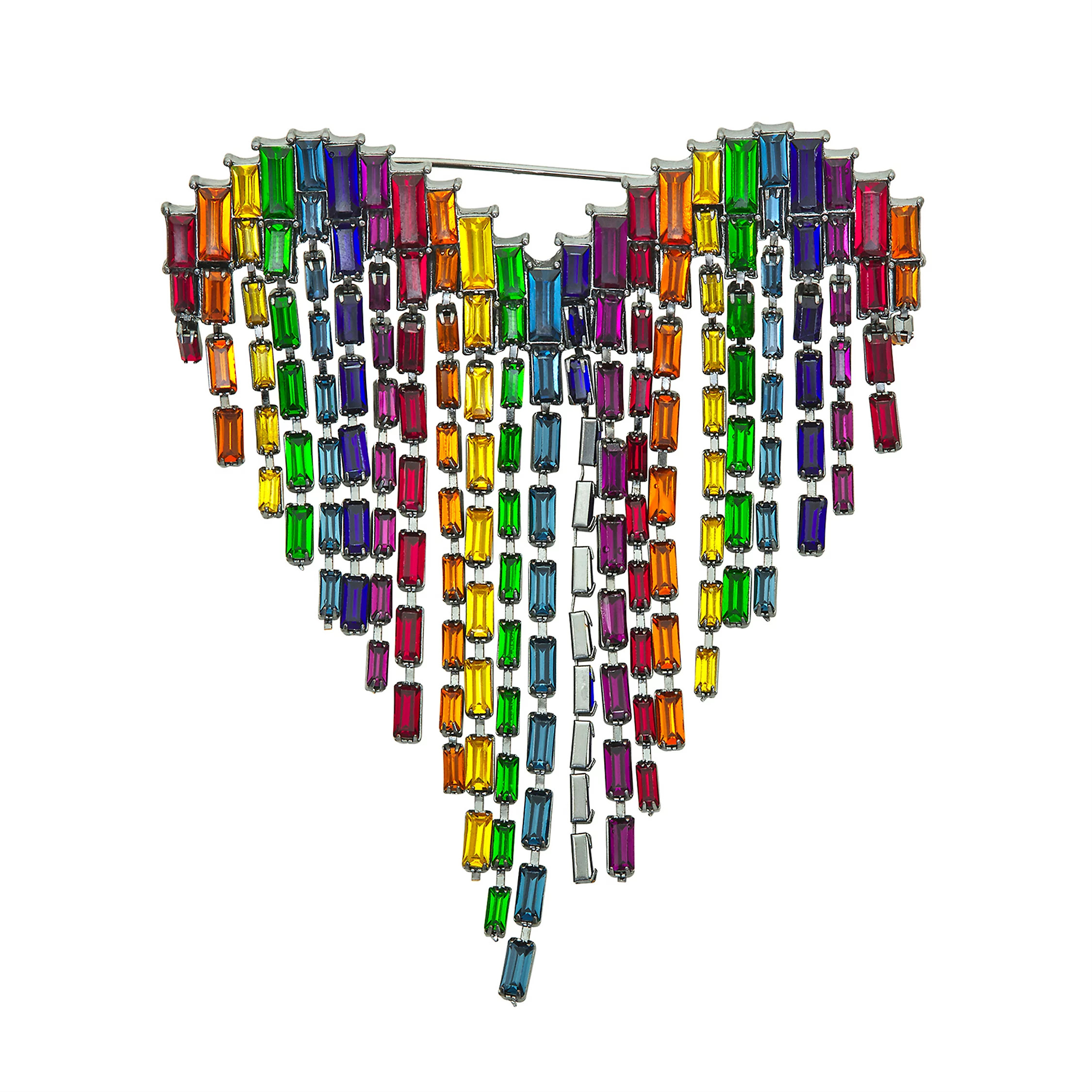 Simply Vera Vera Wang Nickel Free Pride Heart Pin | Kohl's