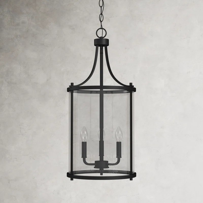 Cleveland 3 - Light Dimmable Lantern Cylinder Chandelier | Wayfair North America