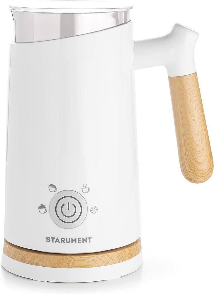 Starument Electric Milk Frother - Automatic Milk Foamer & Heater for Coffee, Latte, Cappuccino, O... | Amazon (US)