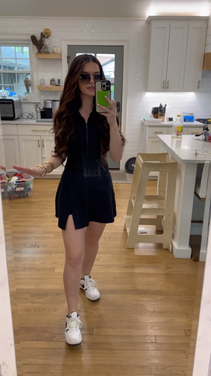 Use code: AFTIA for an extra 20% off ! Part 4 🤍 Tia’s collection with Abercrombie is live! I’m wearing this active dress and it ‘s so comfy! 

✨I’m wearing a size S✨

#LTKstyletip #LTKSeasonal #LTKActive