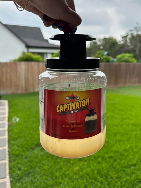 Best outdoor fly trap hands down. Just set this up a couple days ago and have caught 100 flies. 🤮 very effective and affordable!



#LTKSeasonal #LTKFindsUnder50 #LTKHome