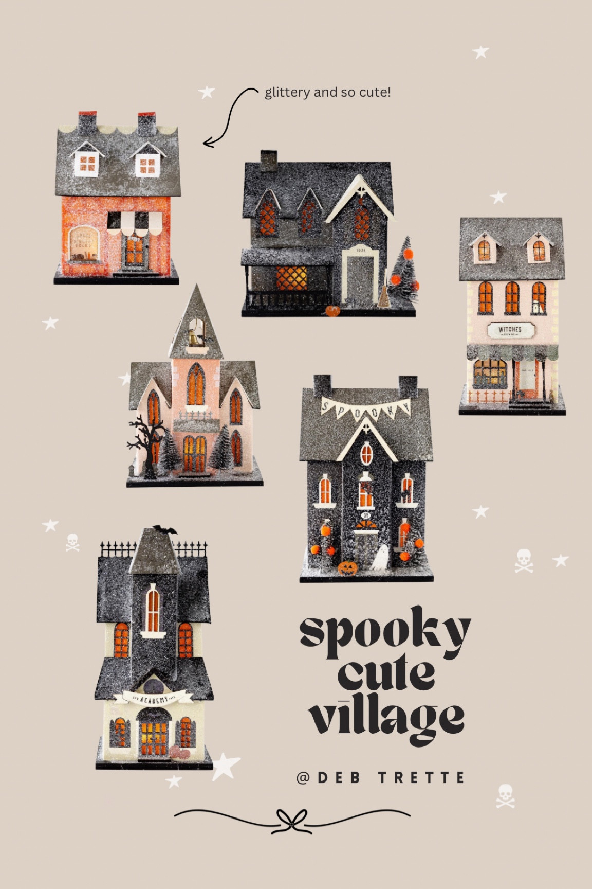 one of the best Halloween finds! A spooky village? Yes please!! The colors are to good!

#LTKFamily #LTKHome #LTKSeasonal
