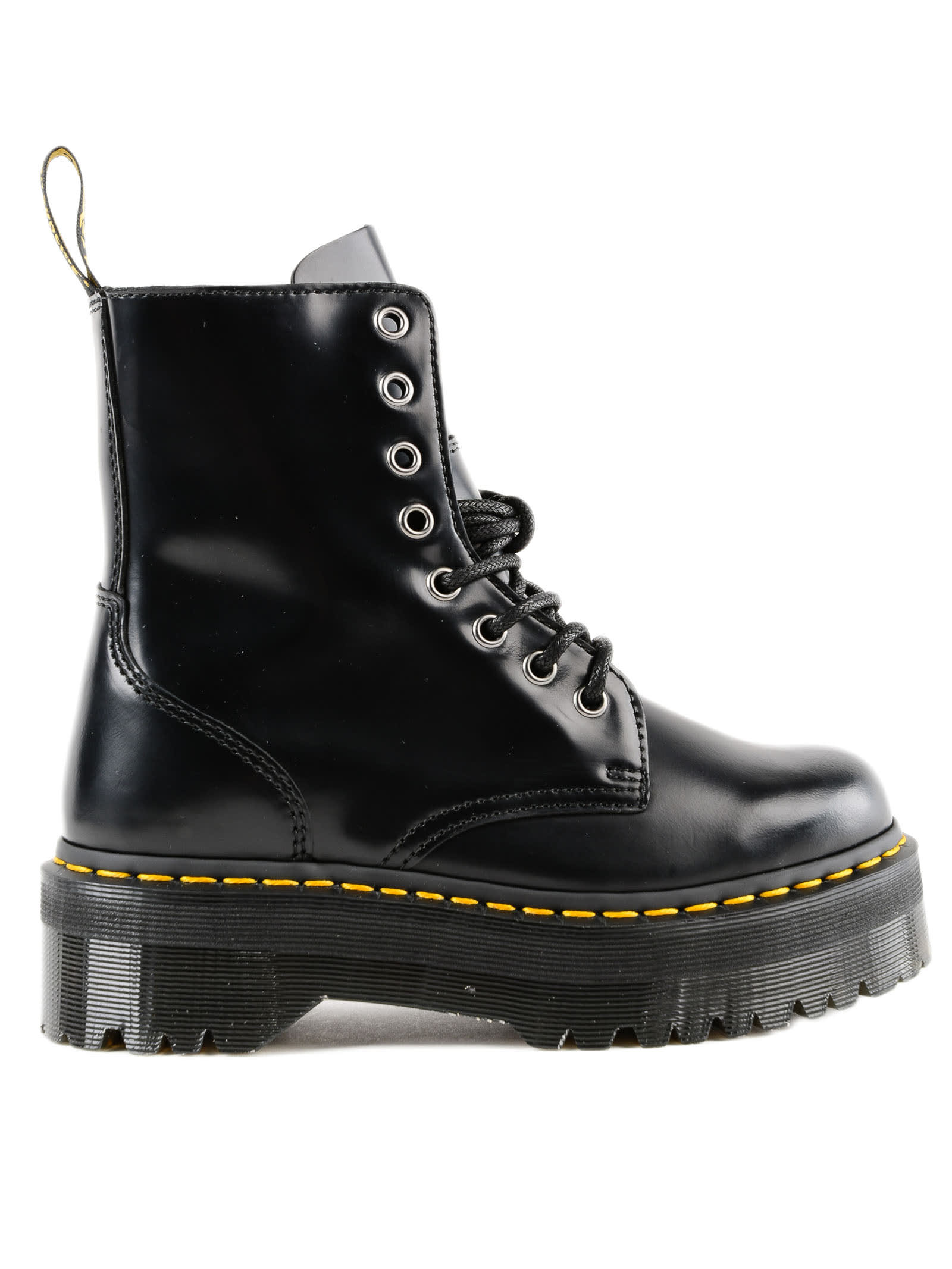 Dr. Martens Jadon Platform Laced-up Boots | Italist