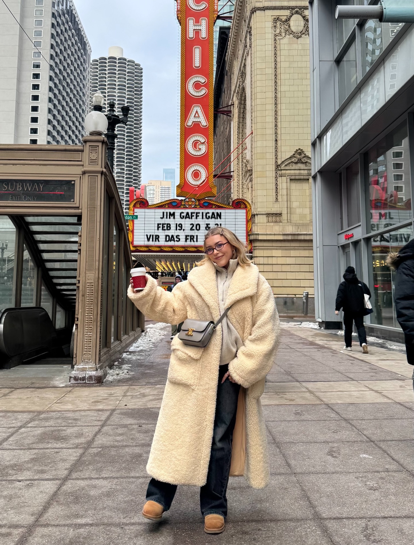 Staying warm in CHICAGO! ❄️🫶

#LTKootd