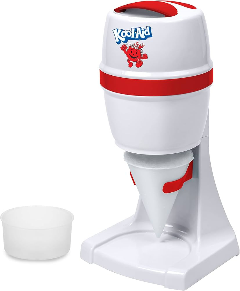 Nostalgia Kool-Aid Shave Ice & Snow Cone Maker, Includes Reusable Cup and Two Ice Molds, Stainles... | Amazon (US)
