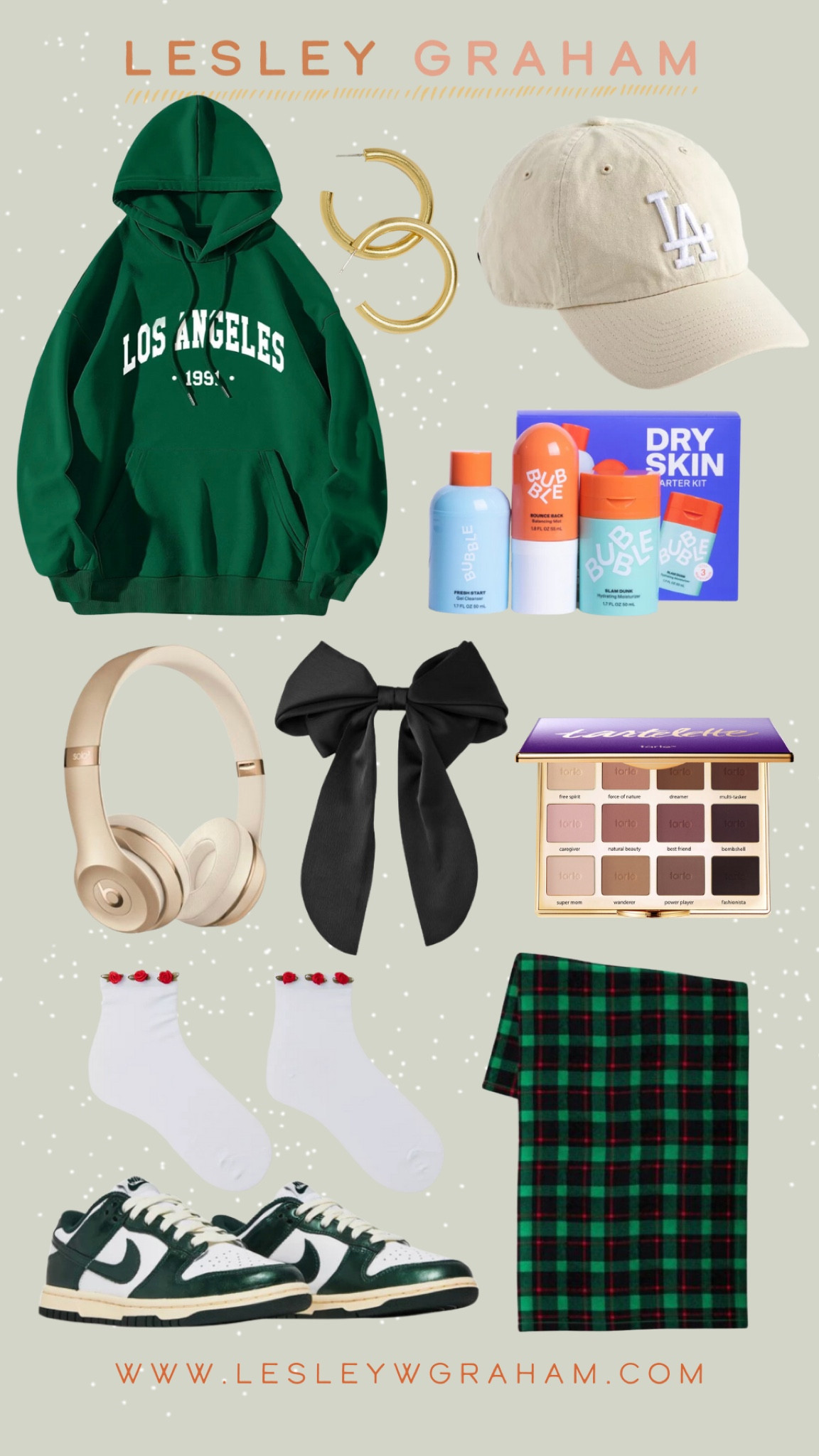 Teen gift ideas! Cozy hoodie. Baseball hat. Gold hoops. Skincare for teens. Noise canceling headphones. Hair bows. Eye makeup pallet for teens. Cute socks. Nikes for teen girls. Cozy blanket for school. 

#LTKGiftGuide #LTKHoliday #LTKSeasonal