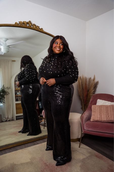 #WalmartPartner #AD

comment “link” and I’ll send you a DM with all the deets 

I’m partnering with Walmart to share how to style two looks from this one embellished sweater perfect for the season.

Skirt Size 20
Pants Size 22
Sweater 18/20

#plussizefashion #walmartfashion #walmartpartner 

#LTKCyberWeek #LTKfindsunder50 #LTKplussize