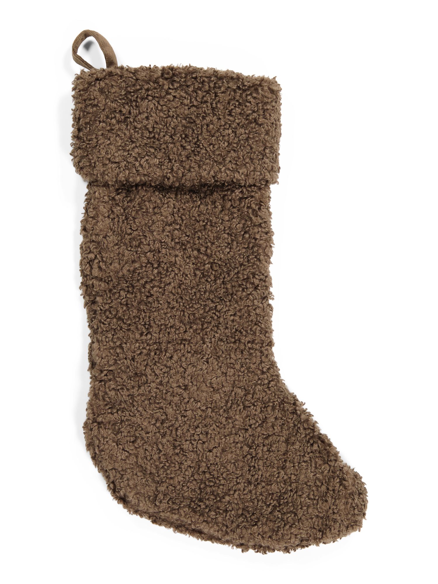 22in Cuffed Teddy Stocking | TJ Maxx