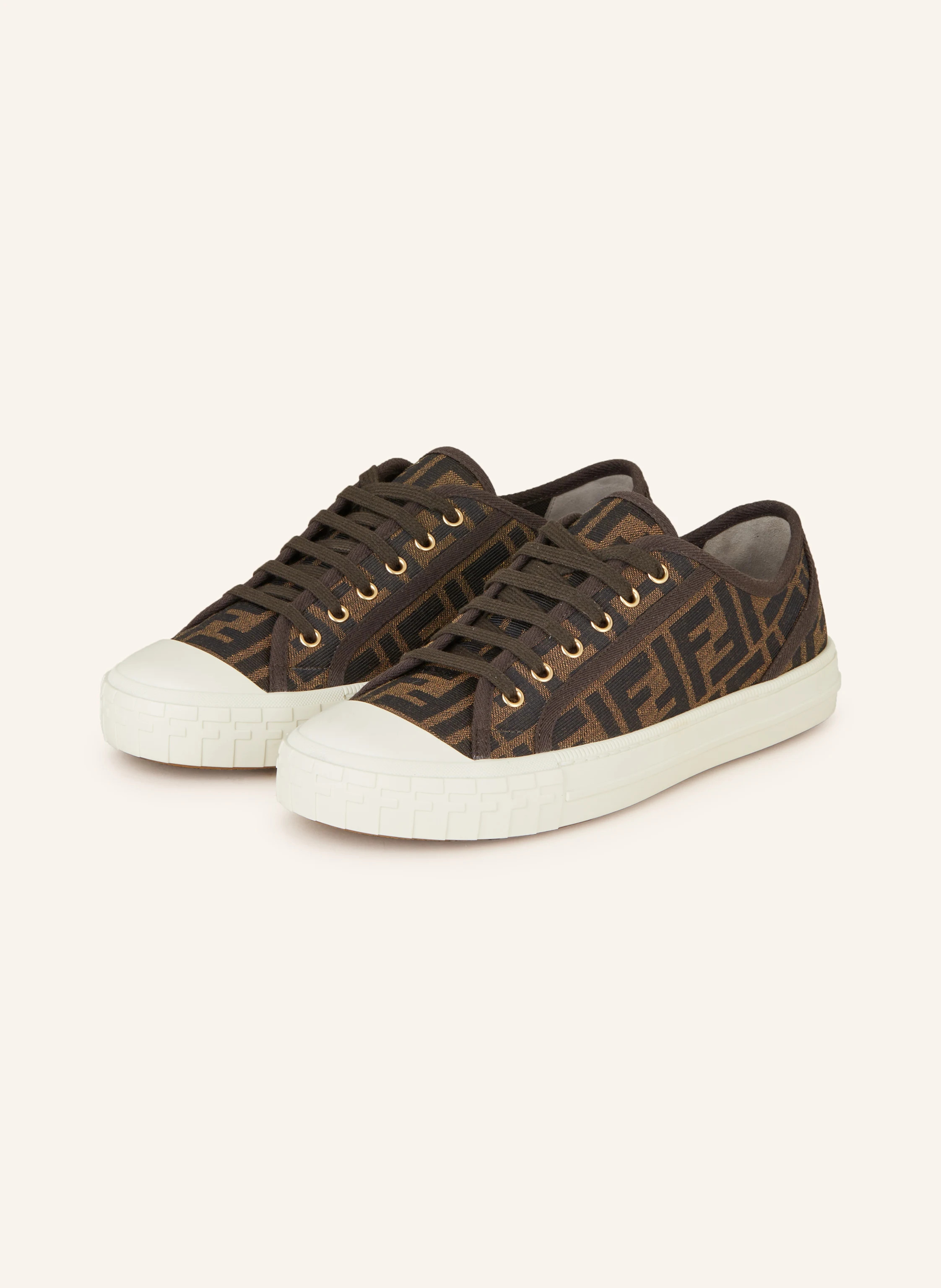 FENDI Sneaker DOMINO in dunkelbraun / braun | Breuninger (DACH)