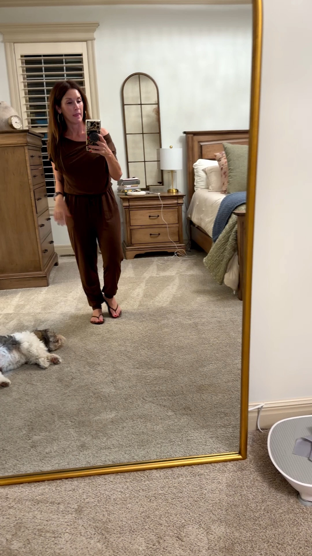 🤎 The easiest one-and-done outfit for fall! Comfy enough for running errands, cute enough for lunch, and I’m loving this chocolate brown for the season. 🍂

Wearing a size Small — petite-friendly and SO flattering! And yes… I’m still hanging onto my flip-flops until fall officially forces me out of them. 😂

#LTKOver40 #LTKFallFashion #LTKCasual #LTKStyleTip #FallOutfit #PetiteStyle #MomStyle

#LTKmomlife #LTKOver40 #LTKPetite