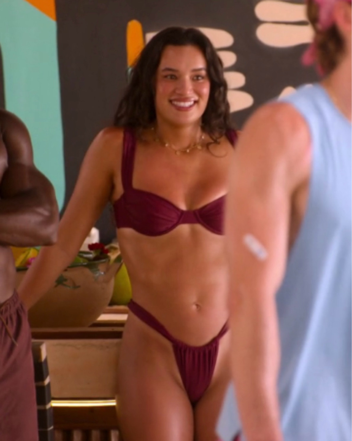 Burgundy bikini seen on Perfect Match🤍

#LTKSwim #LTKTravel #LTKootd