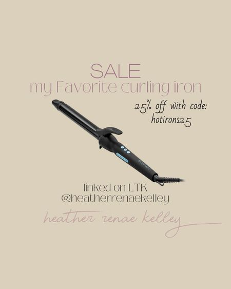 My favorite curling Ison is on sale - 25% off with code: HOTIRONS25

I have the 1.25” barrel

#LTKsalealert #LTKbeauty