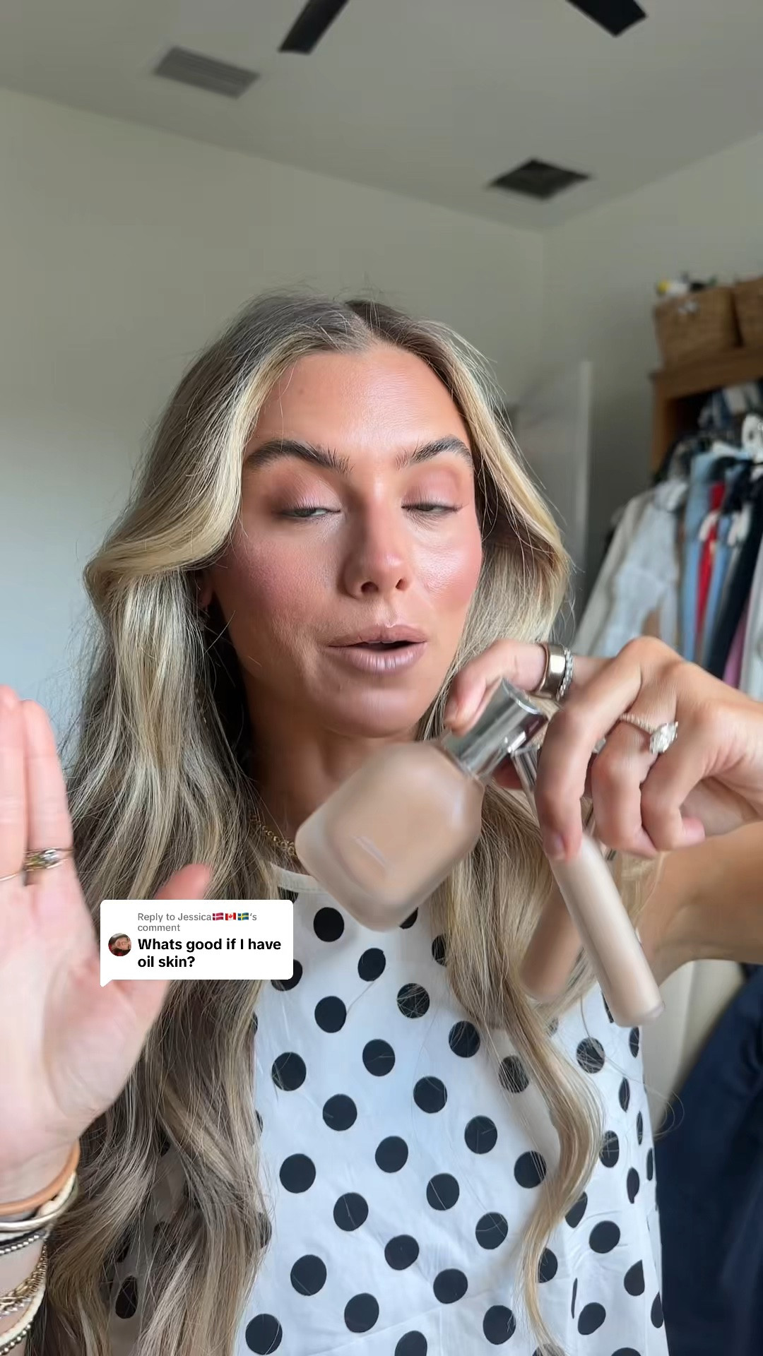 My shade is 220. Triclone™ Skin Tech Foundation

Redefining high-performance foundation with a skincare-infused, clean formulation. Powered by proprietary Fermented Arnica and 20+ skincare ingredients, this breakthrough medium, buildable coverage feels weightless for a naturally luminous, second-skin finish that lasts all day. @Sephora         @Kohl's

#LTKgrwm #LTKselfcare #LTKBeauty